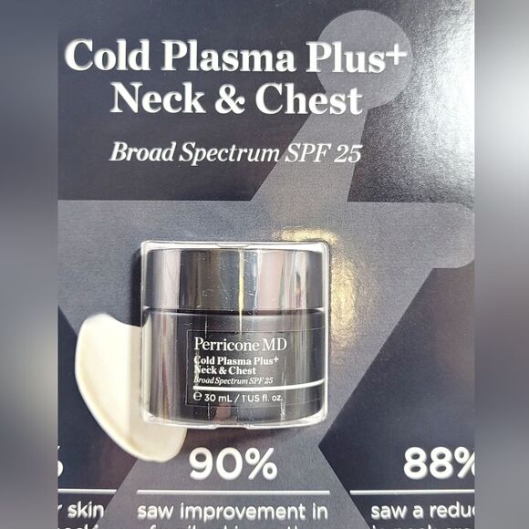 Perricone MD Cold Plasma + Plus Neck & Chest 1oz SPF 25 NEW Sealed - Picture 4 of 4